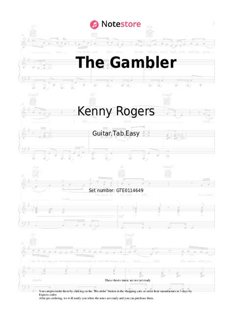 the gambler tab|The Gambler Tab by Kenny Rogers .
